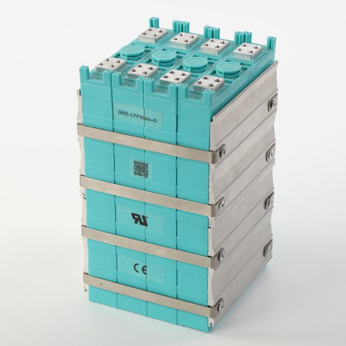 OHSAS18001 LiFePO4 rechargeable 12V 50Ah Li Ion Battery Cell 2