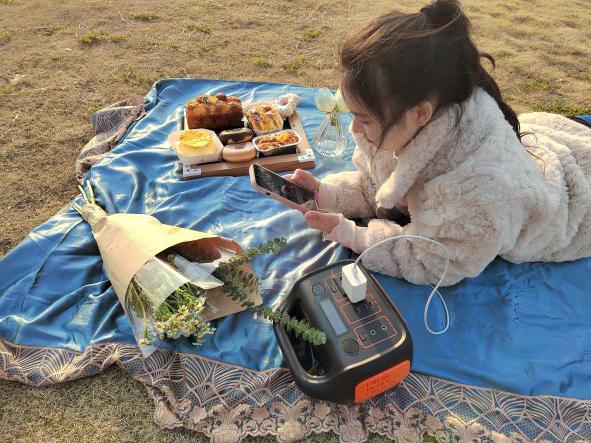système d'alimentation portatif de 1000W rv pour le stockage de l'énergie de ménage 7