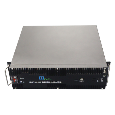 Bon prix Batterie lithium prismatique 100Ah pour alimentation de secours intelligente en télécommunications avec communication CAN/RS485/RS232/Contact sec en ligne