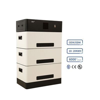 Bon prix 48V 96V 144V 192V 50Ah 100Ah HV Stacking Battery System LiFePO4 Lithium Battery for Household Energy Storage en ligne