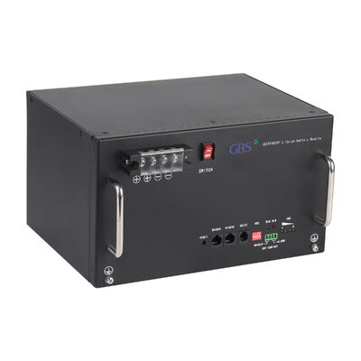 Bon prix Batterie GBS 48V 20Ah LiFePO4 empilable divisée pour montage en rack avec BMS, protection IP54, durée de vie de 3000 cycles, communication, garantie de 5 ans en ligne