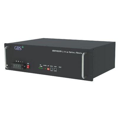 Bon prix Batterie LiFePO4 Lithium-ion 51,2V 50Ah séparée pour stockage d'énergie télécom avec communication RS232/RS485 en ligne