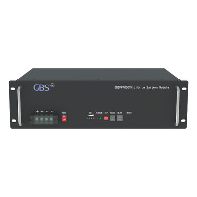 Bon prix Station de base de télécommunications cellulaire Lifepo4 Batterie au lithium Split Garantie de 5 ans Résidence stockage solaire 51.2V 50Ah 2.56KWh Monté sur un rack en ligne