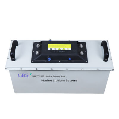 Bon prix Batterie marine GBS rechargeable LiFePO4 pour stockage d'énergie à cycle profond avec 3000 cycles -20C 65C pour alimentation solaire sur réseau en ligne